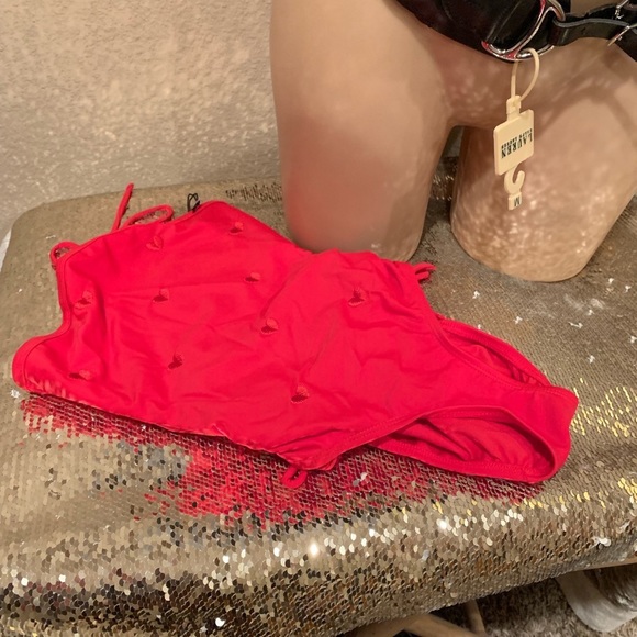 Gap Girls Red Bathing Suit - Picture 3 of 6